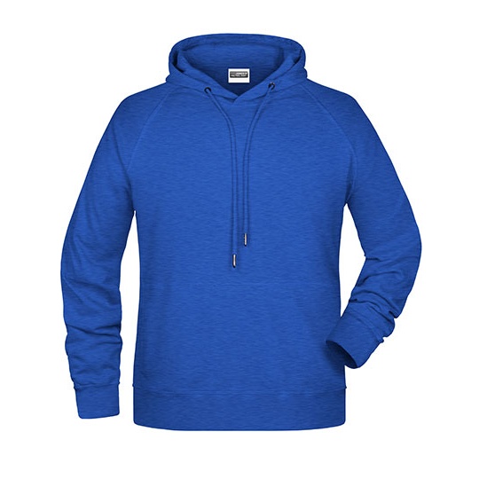 Bluza Meska Casualowa z Kapturem JN8024 - Royal Heather
