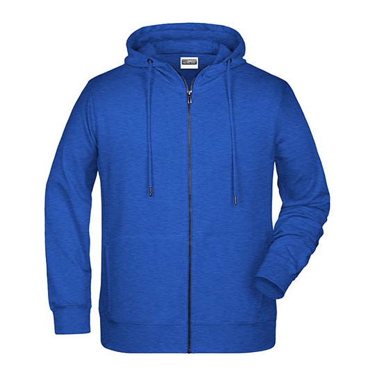 Bluza Meska Rozpinana z Kapturem JN8026 - Royal Heather