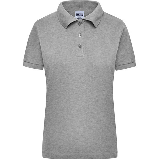 Koszulka Polo Damska Slim Fit JN803 - Grey Heather
