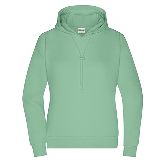 Bluza Oversize Damska Bawelniana JN8033 - Jade Green