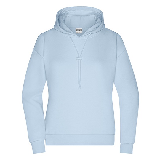 Bluza Oversize Damska Bawełniana JN8033 - Light Blue