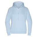 Bluza Oversize Damska Bawełniana JN8033 - Light Blue