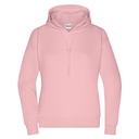 Bluza Oversize Damska Bawełniana JN8033 - Soft Pink