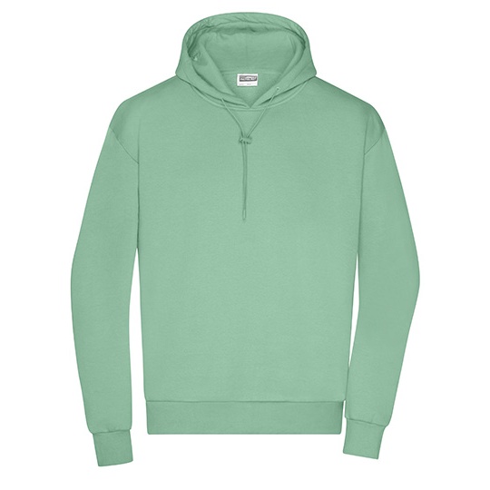 Bluza męska oversize z kapturem JN8034 - Jade Green