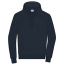 Bluza meska oversize z kapturem JN8034 - Navy