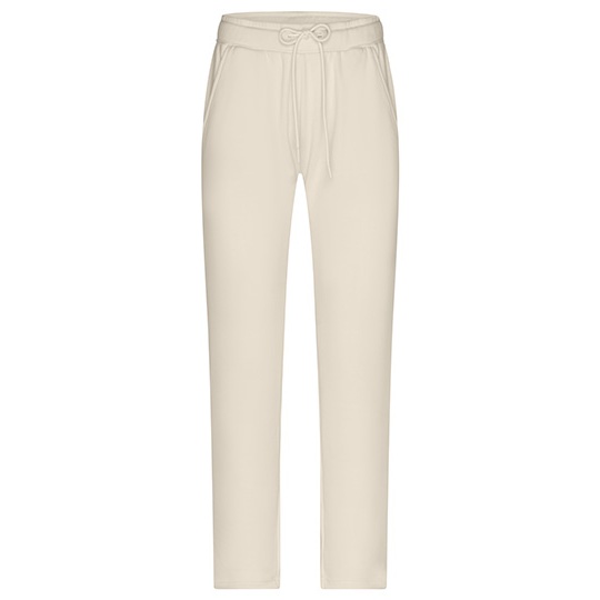 Damskie spodnie dresowe JN8035 - Vanilla