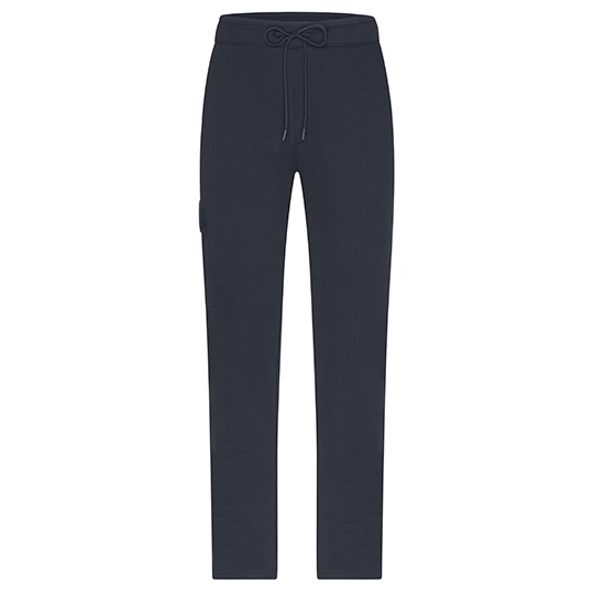 Meskie spodnie dresowe cargo JN8036 - Navy