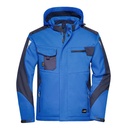Kurtka Softshell Wiatroodporna Wodoodporna Oddychająca JN824 - Royal & Navy