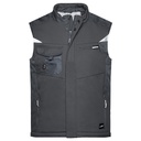 Kamizelka Robocza Softshell Odblaskowa JN825 - Black & Black