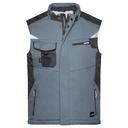 Kamizelka Robocza Softshell Odblaskowa JN825 - Carbon & Black