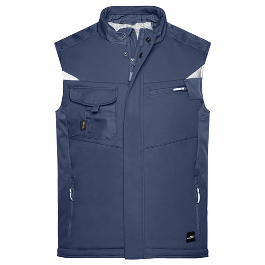 Kamizelka Robocza Softshell Odblaskowa JN825 - Navy & Navy