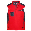 Kamizelka Robocza Softshell Odblaskowa JN825 - Red & Black