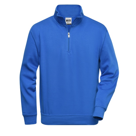 Bluza Klasyczna Z Zamkiem JN831 - Royal