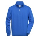 Bluza Klasyczna Z Zamkiem JN831 - Royal