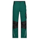 Spodnie Robocze Wzmocnione Wytrzymale JN832 - Dark Green & Black