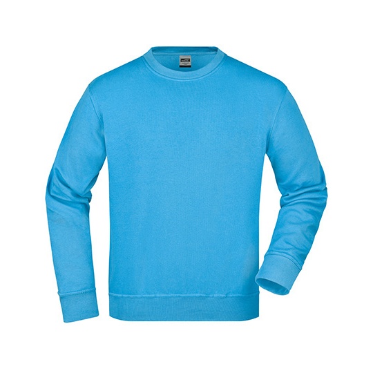 Bluza Klasyczna Bawełniana JN840 - Aqua