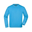 Bluza Klasyczna Bawelniana JN840 - Aqua