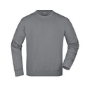 Bluza Klasyczna Bawełniana JN840 - Dark Grey (Solid)