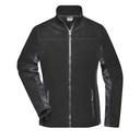 Bluza Polarowa Damska Slim Z Zamkiem JN841 - Black & Carbon