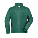 Bluza Męska Robocza Polarowa JN842 - Dark Green & Black