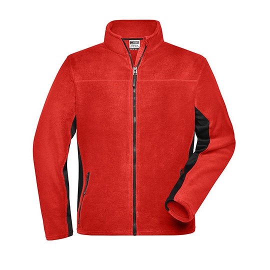 Bluza Meska Robocza Polarowa JN842 - Red & Black