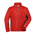 Bluza Męska Robocza Polarowa JN842 - Red & Black