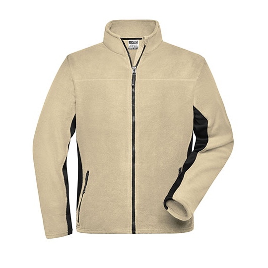 Bluza Meska Robocza Polarowa JN842 - Stone & Black