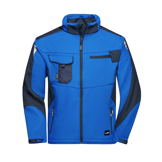 Kurtka Robocza Softshell Wiatroodporna JN844 - Royal & Navy