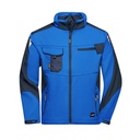 Kurtka Robocza Softshell Wiatroodporna JN844 - Royal & Navy