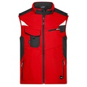 Kamizelka Robocza Softshell JN845 - Red & Black