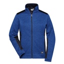 Bluza Damska Slim Dzianinowa JN861 - Royal Melange & Navy