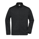 Bluza Męska Rozpinana Polarowa Robocza JN862 - Black