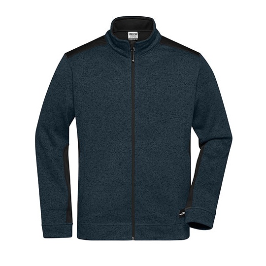 Bluza Meska Rozpinana Polarowa Robocza JN862 - Navy
