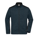 Bluza Męska Rozpinana Polarowa Robocza JN862 - Navy