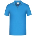 Polo Męskie Klasyczne JN874 - Aqua