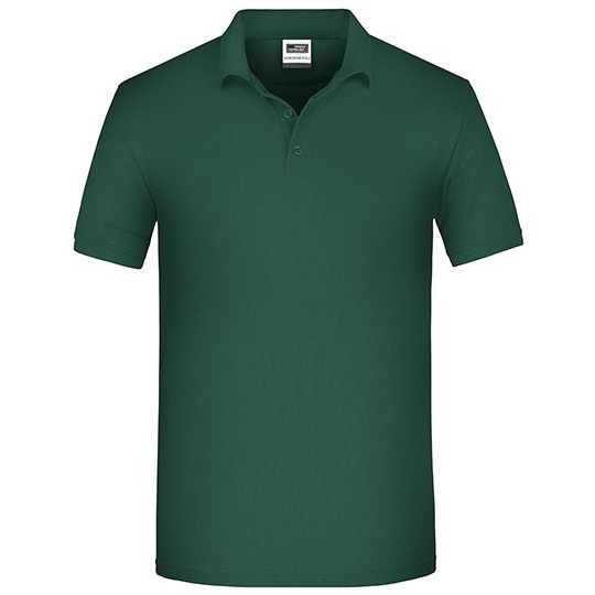 Polo Męskie Klasyczne JN874 - Dark Green