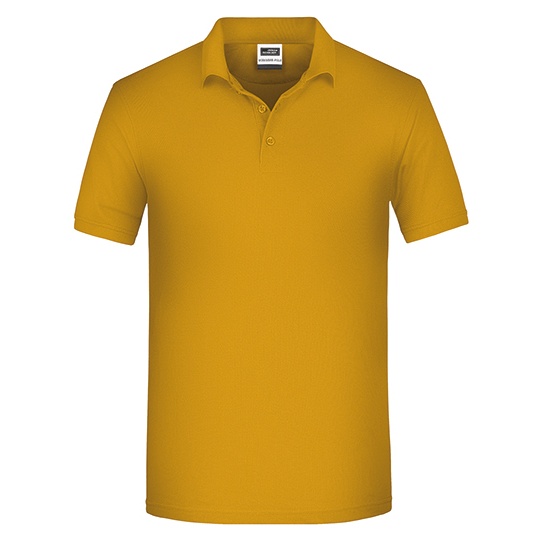 Polo Meskie Klasyczne JN874 - Gold Yellow