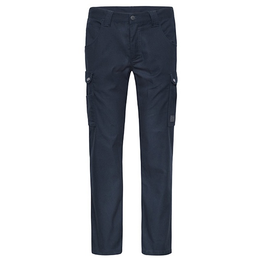 Spodnie bojówki cargo JN877 - Navy