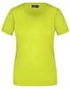 Koszulka Damska Slim Fit Bawełniana JN901 - Acid Yellow