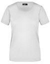Koszulka Damska Slim Fit Bawełniana JN901 - Ash (Heather)