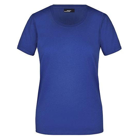 Koszulka Damska Slim Fit Bawelniana JN901 - Dark Royal