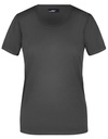 Koszulka Damska Slim Fit Bawełniana JN901 - Graphite (Solid)