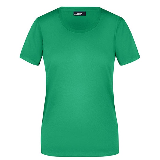 Koszulka Damska Slim Fit Bawelniana JN901 - Irish Green