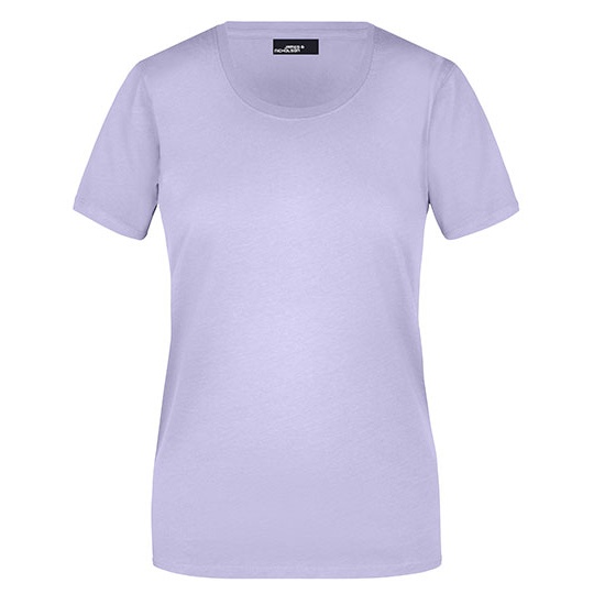 Damski t-shirt slim JN901 - Lilac