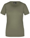 Koszulka Damska Slim Fit Bawełniana JN901 - Olive