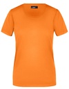 Koszulka Damska Slim Fit Bawełniana JN901 - Orange