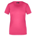 Koszulka Damska Slim Fit Bawełniana JN901 - Pink