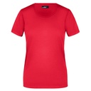 Koszulka Damska Slim Fit Bawełniana JN901 - Red