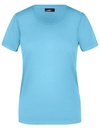 Koszulka Damska Slim Fit Bawełniana JN901 - Sky Blue