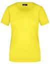 Koszulka Damska Slim Fit Bawełniana JN901 - Yellow
